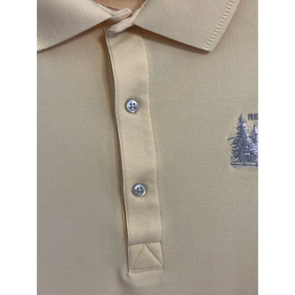 Greg Norman Play Dry Moisture Wicking Golf Shirt Sz XL True Yellow - Picture 5 of 9